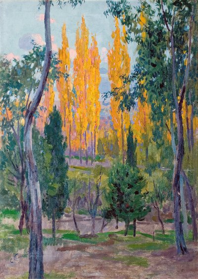 Autumn in the Dehesa by Enrique Simonet